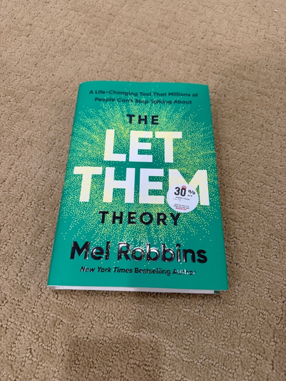 NWT The Let Them Theory Hardcover 2024 Best Seller Book Mel Robbins
